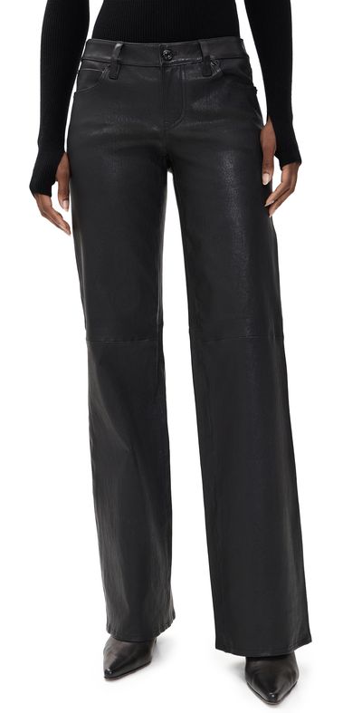 FRAME FRAME The Leather Gray Jeans Black