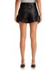 Frame Frame The Leather Pleat Front Shorts - 3