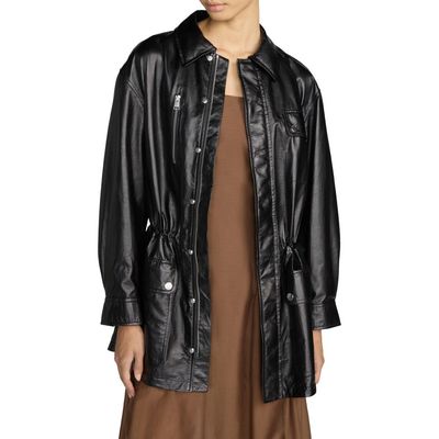 FRAME FRAME The Leather Safari Jacket