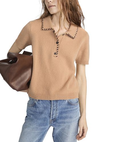 Frame Frame The Leather Stitch Polo