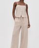 FRAME FRAME The Linen Lounge Pants Flax - 5