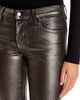 Frame Frame The Low Rise Coated Rodeo Jeans in White Gold - 5
