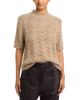 Frame Frame The Lurex Mock Neck Sweater - 1