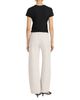 Frame Frame The Off Duty Drawstring Jeans in Natural Ecru - 3