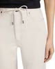 Frame Frame The Off Duty Drawstring Jeans in Natural Ecru - 5