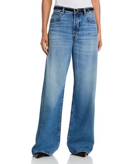Frame Frame The Off Duty High Rise Loose Jeans in Flutter
