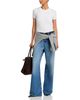 Frame Frame The Off Duty High Rise Loose Jeans in Flutter - 2