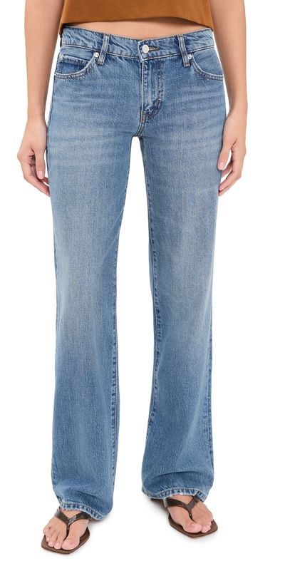 FRAME FRAME The Off Duty Rodeo Jeans Flutter