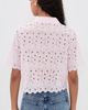 FRAME FRAME The Paisley Eyelet Top Bubble Gum - 3