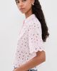 FRAME FRAME The Paisley Eyelet Top Bubble Gum - 4