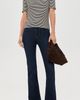FRAME FRAME The Petite Pixie Flare Jeans Fairway - 5