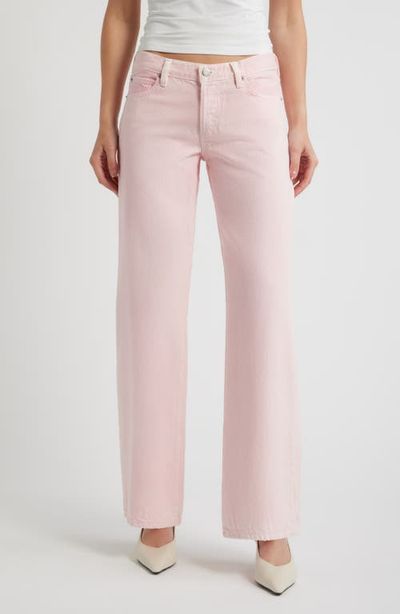FRAME FRAME The Pixie Gray Low Rise Wide Leg Jeans
