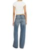 Frame Frame The Pixie Leo Mid Rise Jeans in Rivage - 2