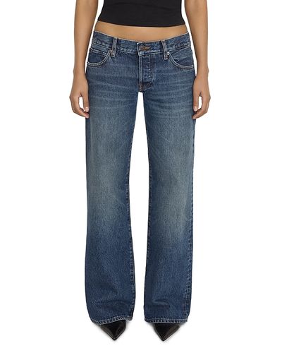 Frame Frame The Pixie Low Rise Bootcut Jeans in Tolerate