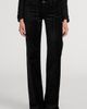 FRAME FRAME The Pixie Velvet Low Rise Flare Pants - 1