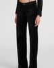 FRAME FRAME The Pixie Velvet Low Rise Flare Pants - 3
