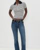 FRAME FRAME The Pointelle Polo Navy Multi - 5