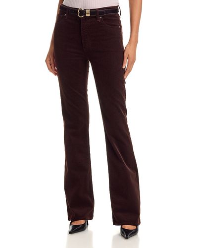 Frame Frame The Reboot High Rise Corduroy Jeans in Espresso