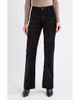 FRAME FRAME The Reboot Python Print High Waist Bootcut Velvet Jeans - 1