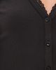 FRAME FRAME The Rib Trim Cardigan Black - 6