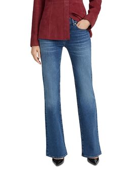Frame Frame The Rodeo Low Rise Bootcut Jeans in Daylily