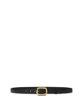 Frame Frame The Rounded Buckle Leather Belt