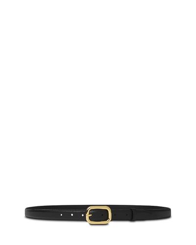 Frame Frame The Rounded Buckle Leather Belt