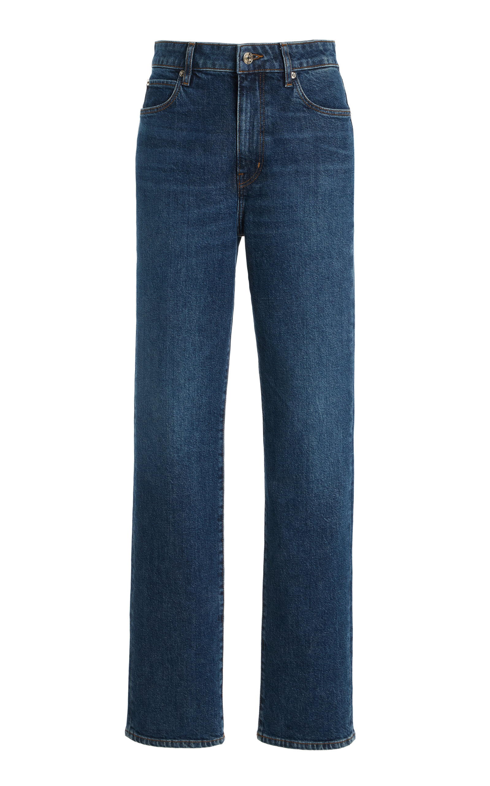 FRAME FRAME The Ruler HighRise StraightLeg Jeans Dark Wash 30