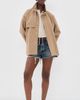 FRAME FRAME The Short Field Trench Coat Khaki - 5