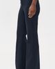 FRAME FRAME The Shrunken Pocket Flare Trousers Navy - 4