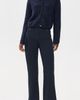 FRAME FRAME The Shrunken Pocket Flare Trousers Navy - 5