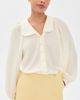 FRAME FRAME The Silk Gala Shirt Cream - 2