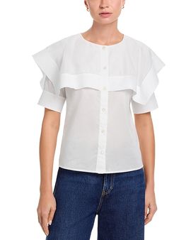 Frame Frame The Sleek Cape Shirt
