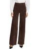FRAME FRAME The Slim Palazzo Pocket Suede Leather Wide Leg Pants - 1