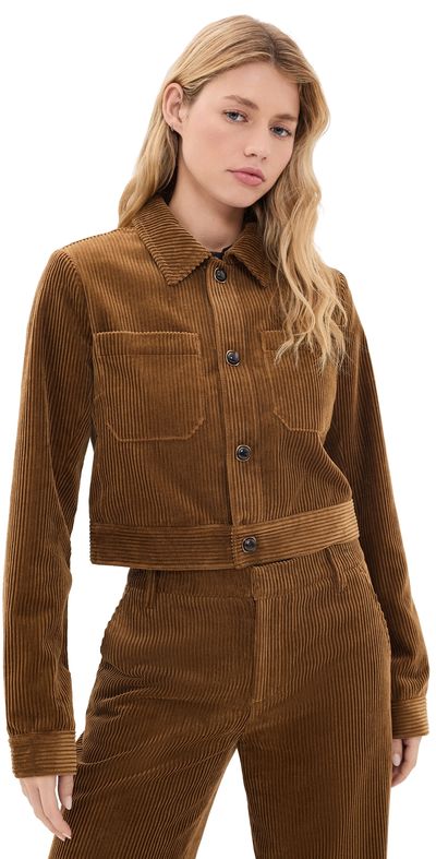 FRAME FRAME The Small Corduroy Jacket Hazelnut