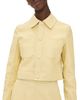 FRAME FRAME The Small Leather Jacket Lemon - 1
