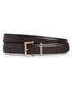 FRAME FRAME The Square Buckle Belt Dark Brown - 1