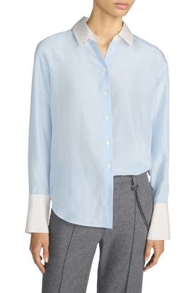 FRAME FRAME The Standard Stripe Silk Shirt