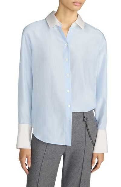 FRAME FRAME The Standard Stripe Silk Shirt