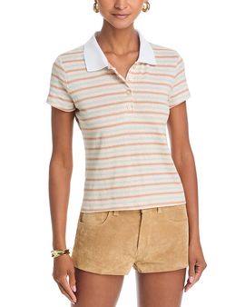 Frame Frame The Stripe Short Sleeve Polo
