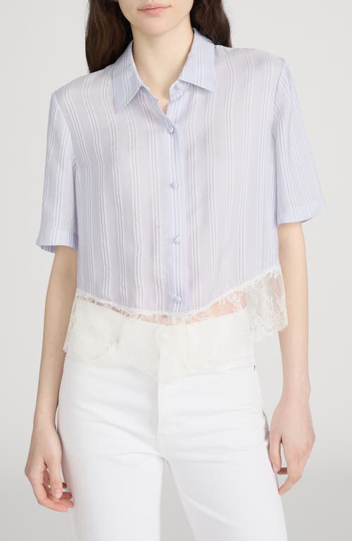 FRAME FRAME The Stripe Silk Shirt