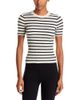 Frame Frame The Striped Cotton Blend Tee - 1