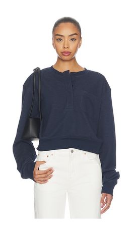 FRAME FRAME The Striped Cuff Sweatshirt