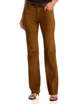 Frame Frame The Suede Rodeo Low Rise Bootcut Jeans in Saddle