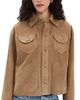 FRAME FRAME The Suede Utility Jacket Chai - 1
