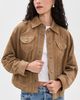 FRAME FRAME The Suede Utility Jacket Chai - 2