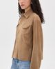 FRAME FRAME The Suede Utility Jacket Chai - 4
