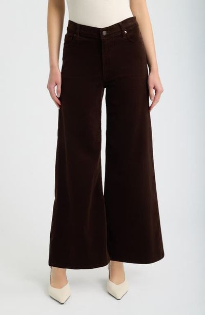 FRAME FRAME The Swing High Waist Wide Leg Corduroy Pants