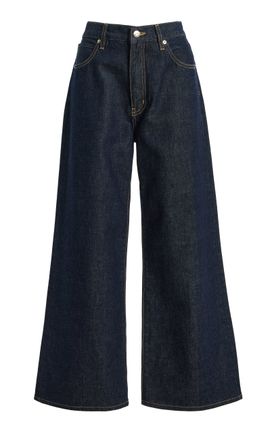 FRAME FRAME The Swing Rigid MidRise WideLeg Jeans