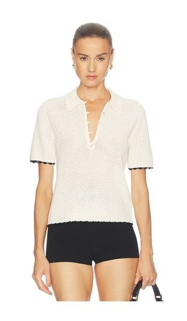 FRAME FRAME The Textured Polo